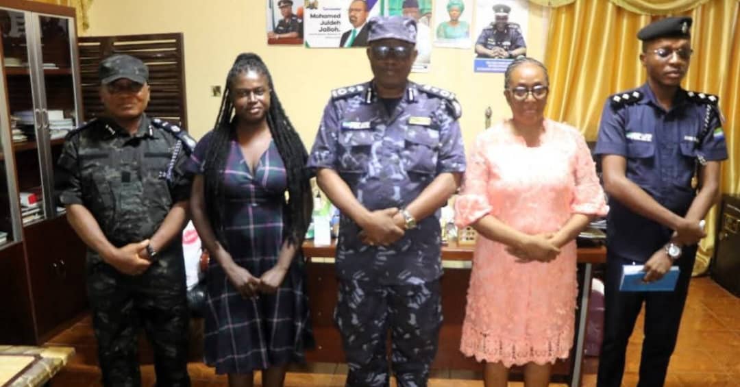 Ghanaian Police Official Engages Sierra Leone Police Leadership on Upcoming Collaborative Training