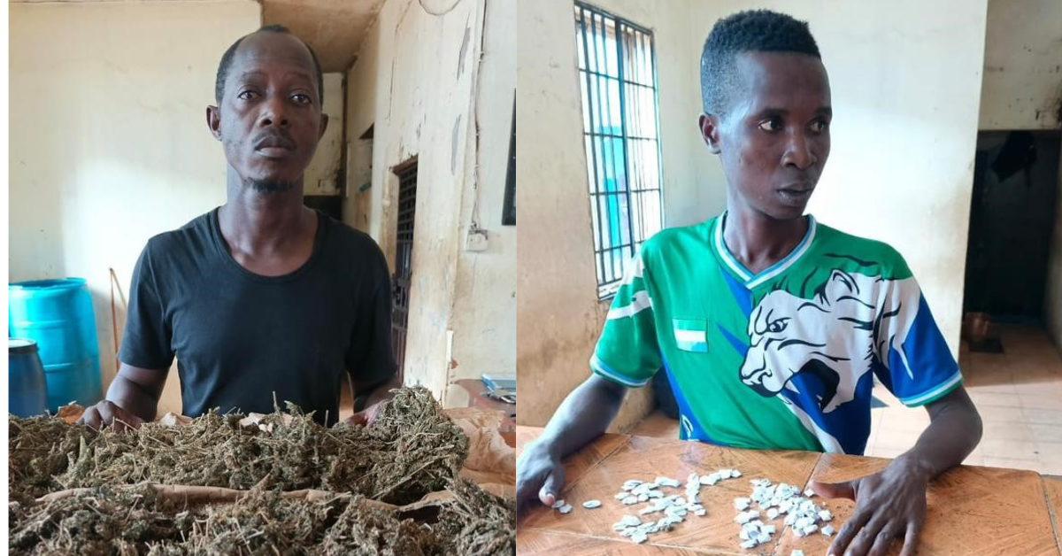Harbour Police Division Apprehends Two Suspected Drug Offenders in Freetown
