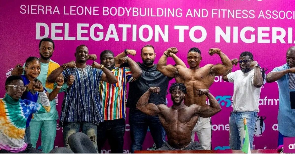 Africell Boosts Sierra Leone Bodybuilding Team Ahead of Nigeria Competition