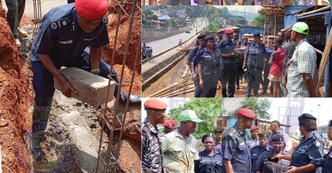 AIG Brima Kanneh Launches Perimeter Fence Project to Secure Police Land in Freetown East