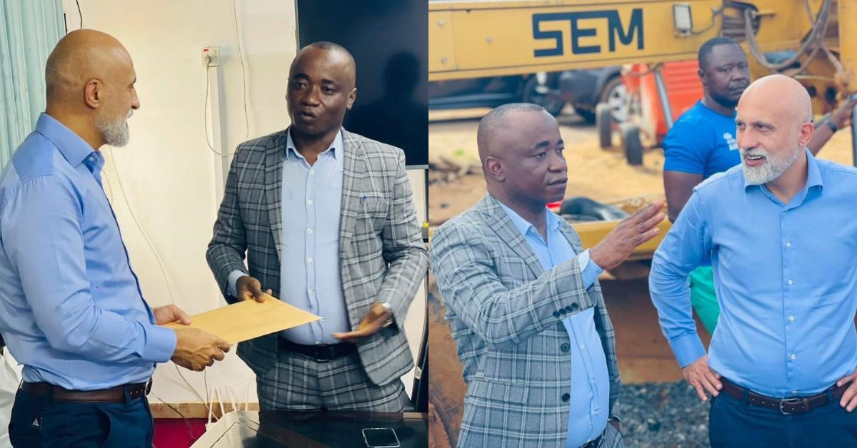 SLFA President Babadi Kamara Presents FA Cup Proposal to Africell CEO Shadi Gerjawi