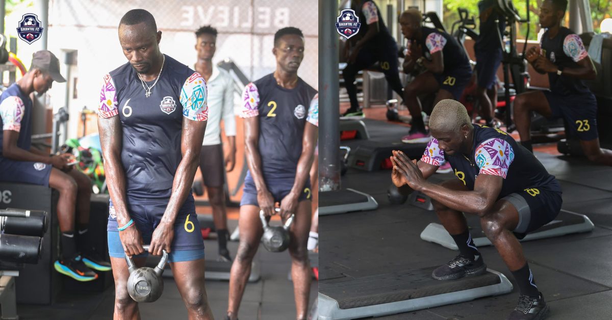 Bhantal FC Players Hit The Gym Ahead of New Premier League Season