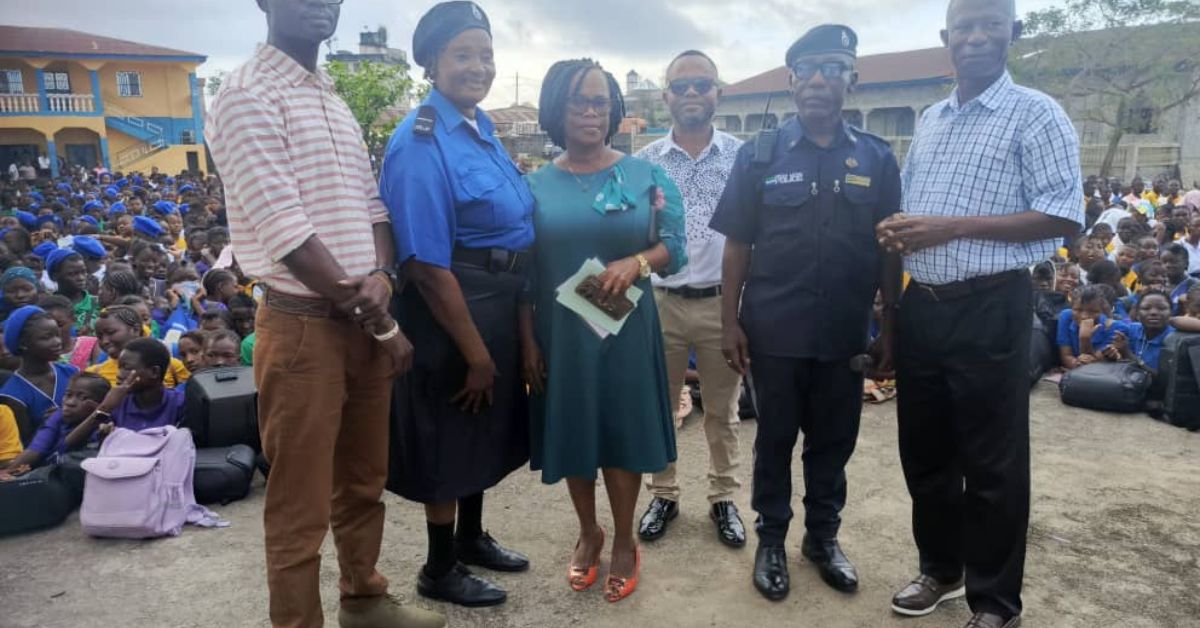 Sierra Leone Police Educates Bo Students on Dangers of Early Marriage and Drug Abuse