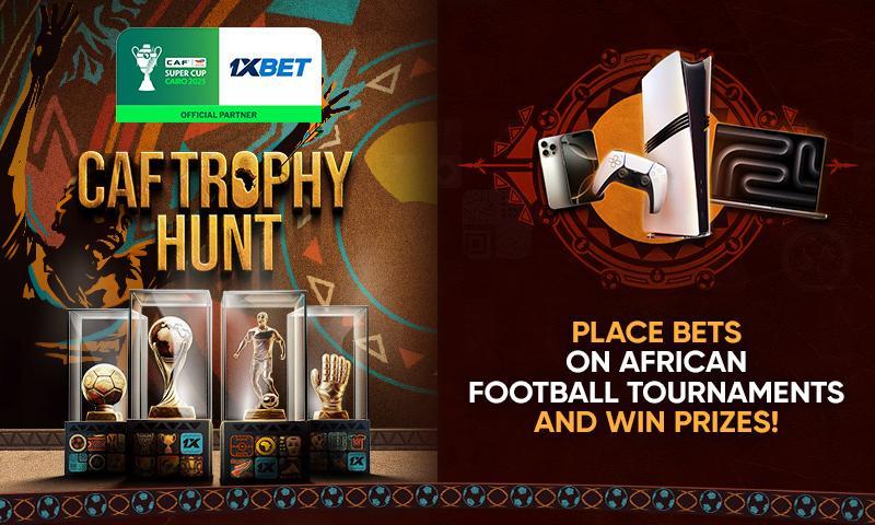 CAF Trophy Hunt: Win iPhone 17 Pro Max, iPad Air 11, Valve Steam Deck And Other Prizes in 1xBet Promo!