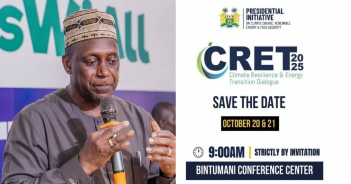 Sierra Leone to Host 3rd Climate Resilience and Energy Transition Dialogue (CRET 2025)