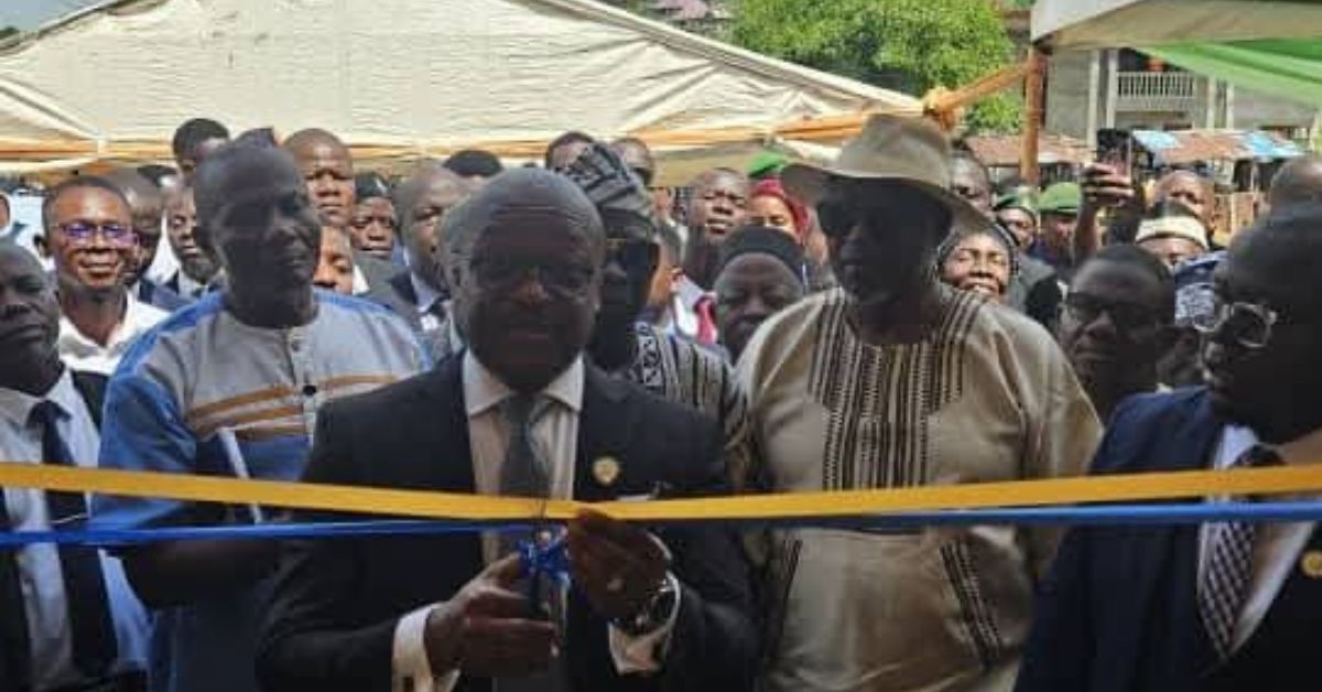 Chief Justice Kamanda Commissions Newly Renovated Court in Kono District