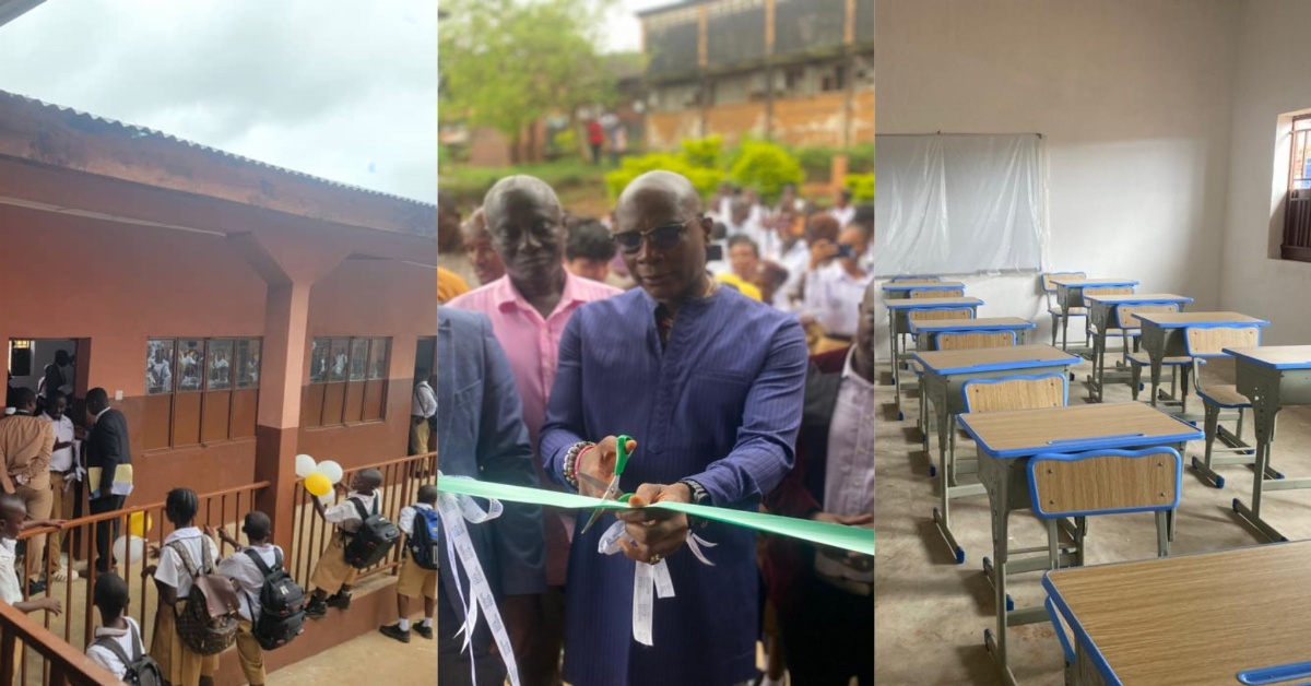 ChildFund Sierra Leone and KOICA Hand Over Newly Constructed Classroom Blocks to Government Rokel Secondary School and FAWE