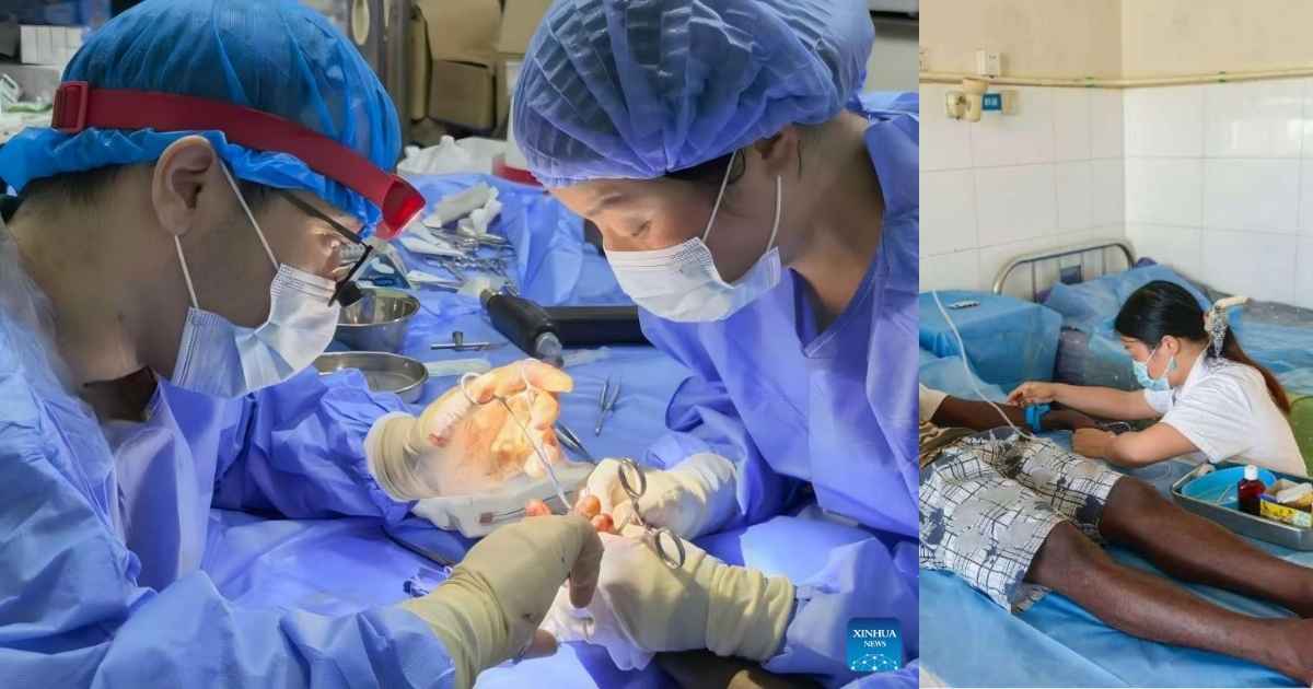 Chinese Medical Team Performs Sierra Leone’s First Finger Replantation