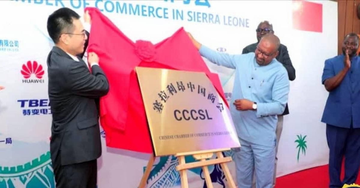 VP Juldeh Jalloh Launches 5th Chinese Chamber of Commerce, Calls for Stronger Trade Partnerships.