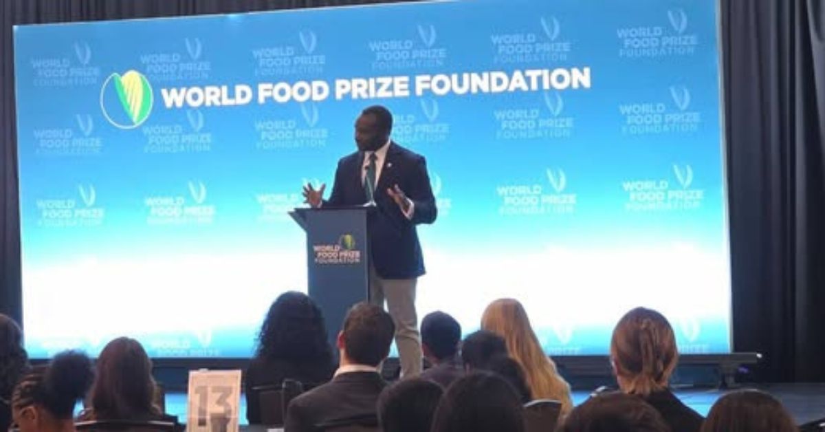 Agriculture Minister Shares Sierra Leone’s Food Security Vision with Global Youth in Iowa