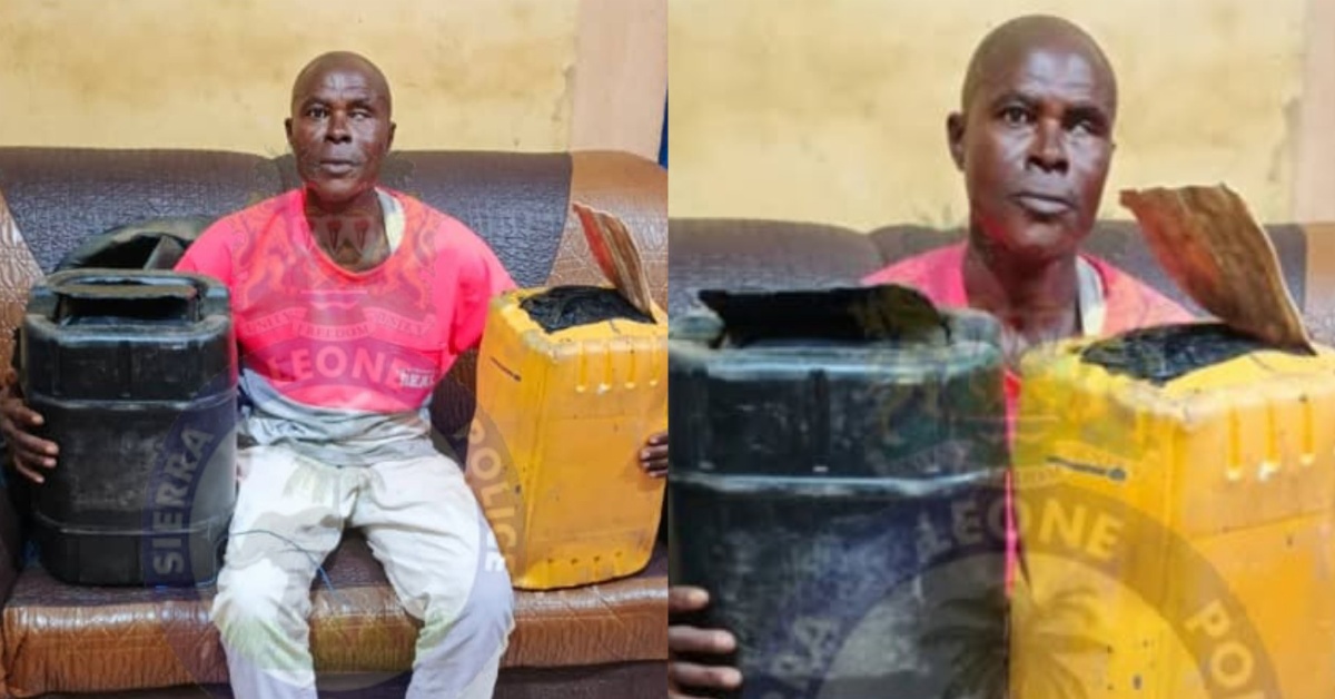 Man Arrested at Fallah Checkpoint with Suspected Cannabis Sativa