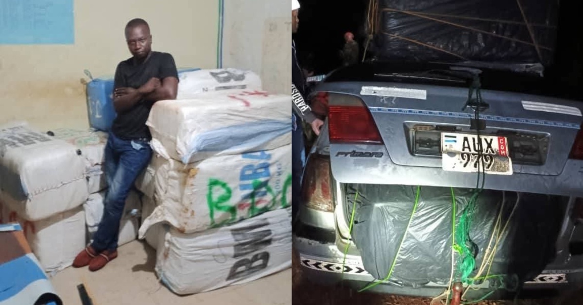 Suspected Drug Trafficker Arrested at Bo Checkpoint with Huge Quantity of Cannabis