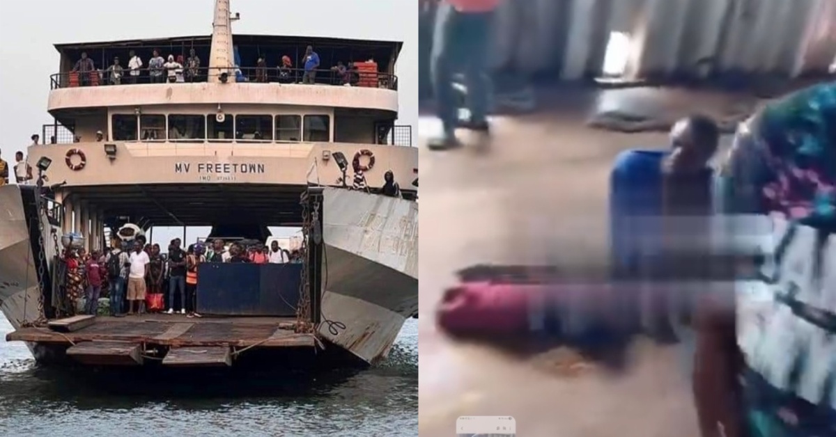 Horrible Accident: Man Loses Leg While Trying to Board Ferry Through Rope