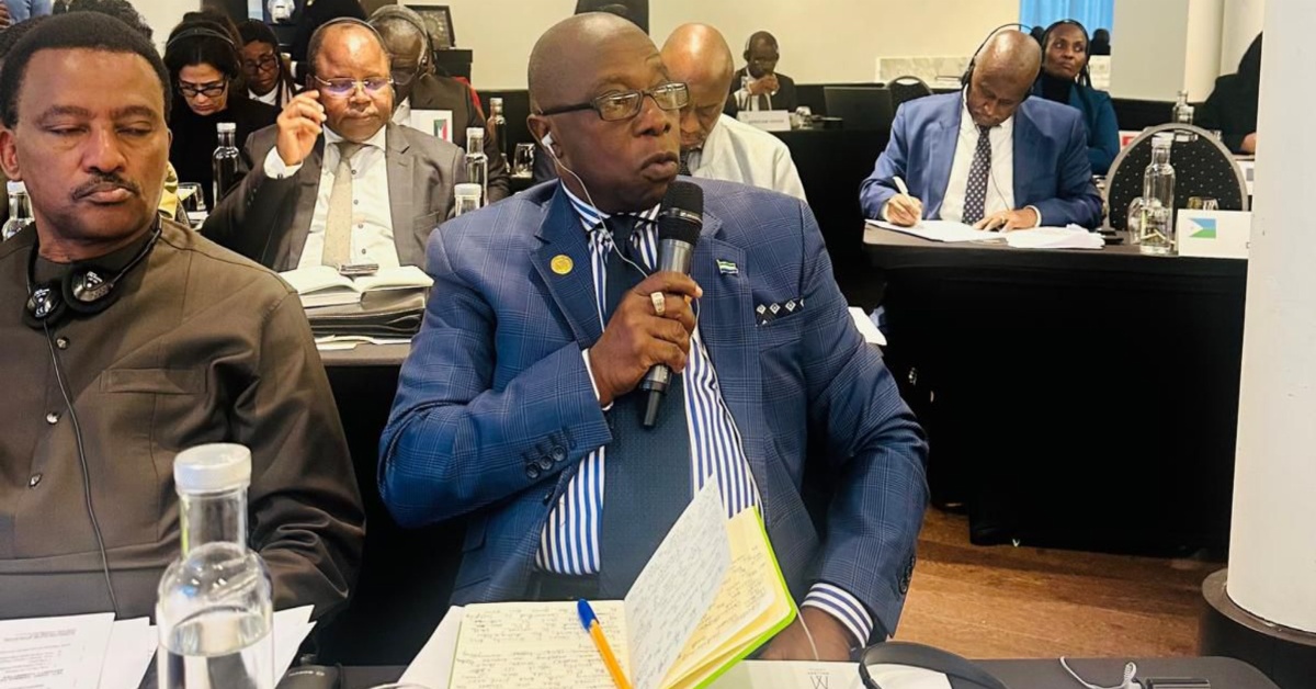 Sierra Leone Reaffirms Commitment to Sahel Peace at AU-EU Consultative Meeting