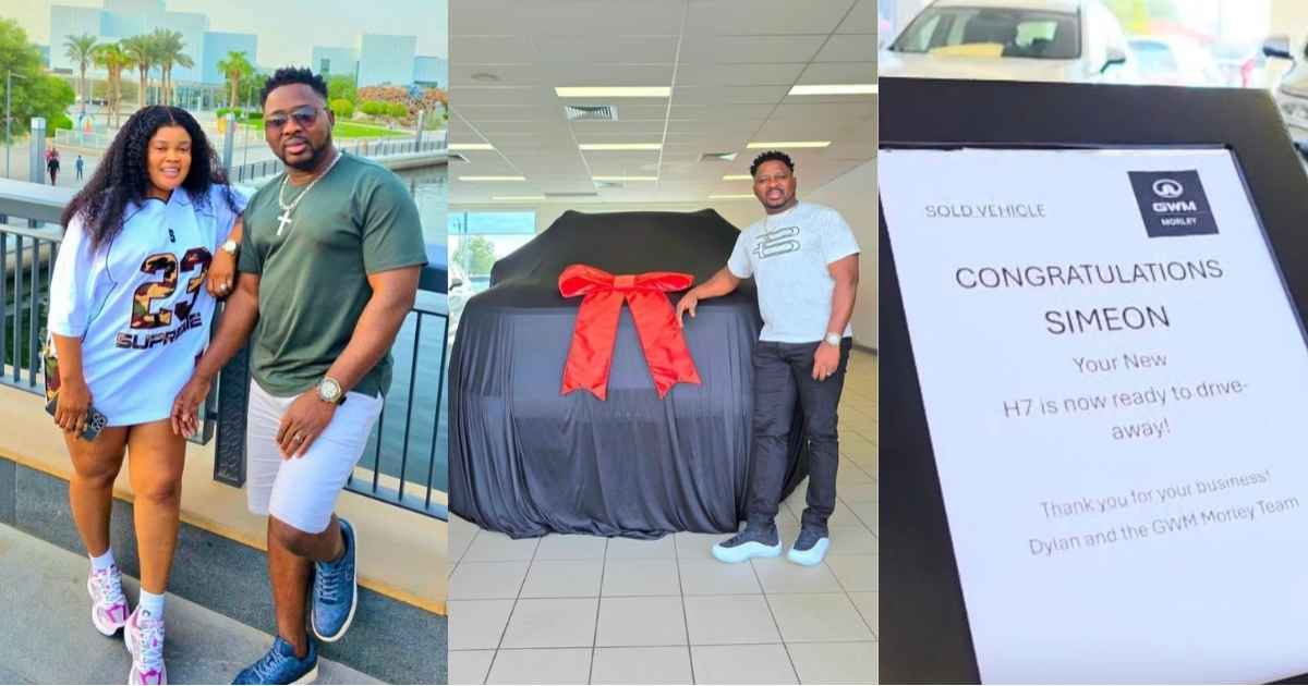 Hawa Fefegula Gifts Husband Brand-New Car on Birthday