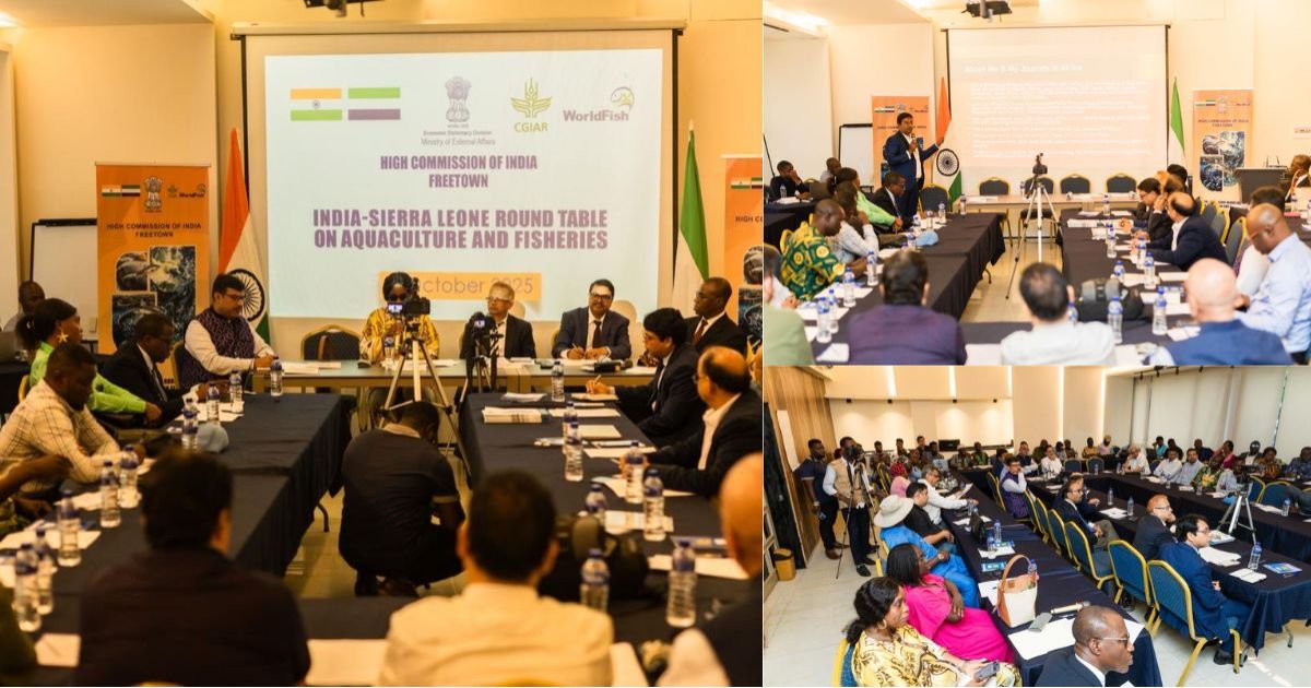 India–Sierra Leone Roundtable Strengthens Cooperation on Sustainable Aquaculture