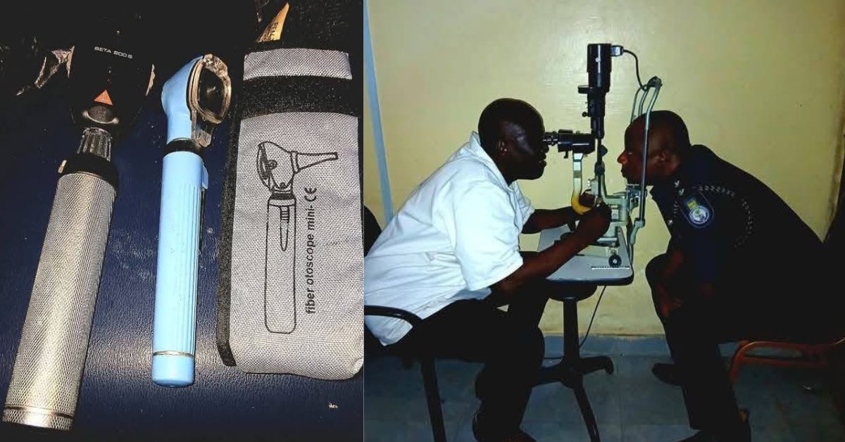 Police Hospital Upgrades Eye Care Unit with Advanced Ophthalmology Equipment