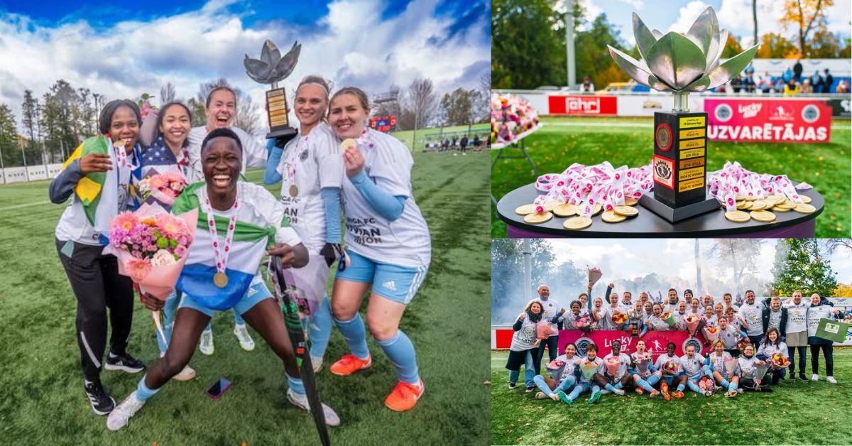 Sierra Leone’s Kumba Brima Wins First Championship with Riga FC in Latvia