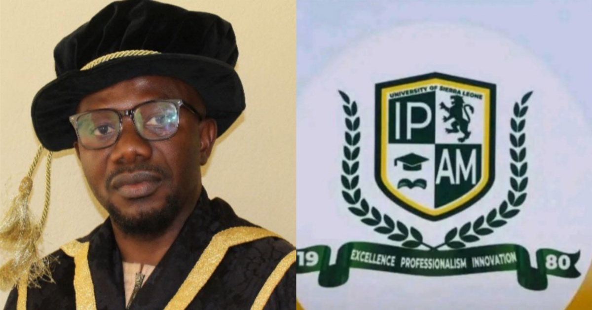 Professor Duramany-Lakkoh Expresses Gratitude Following Appointment as Deputy Vice Chancellor of IPAM