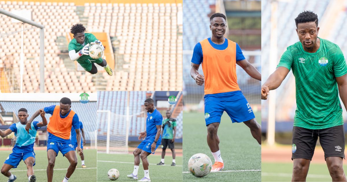 Leone Stars Intensify Training for ‘Do-or-Die’ World Cup Qualifier Against Burkina Faso