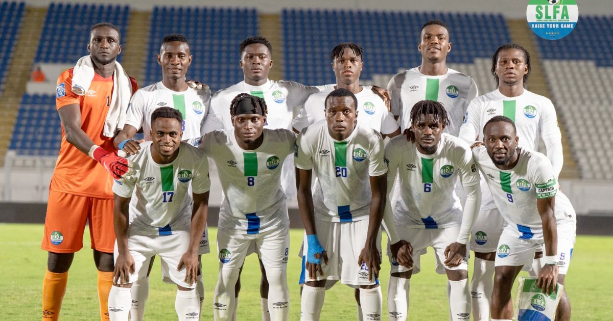 Leone Stars Retains 33rd Spot in Africa, 120th Globally in January 2026 FIFA World Rankings