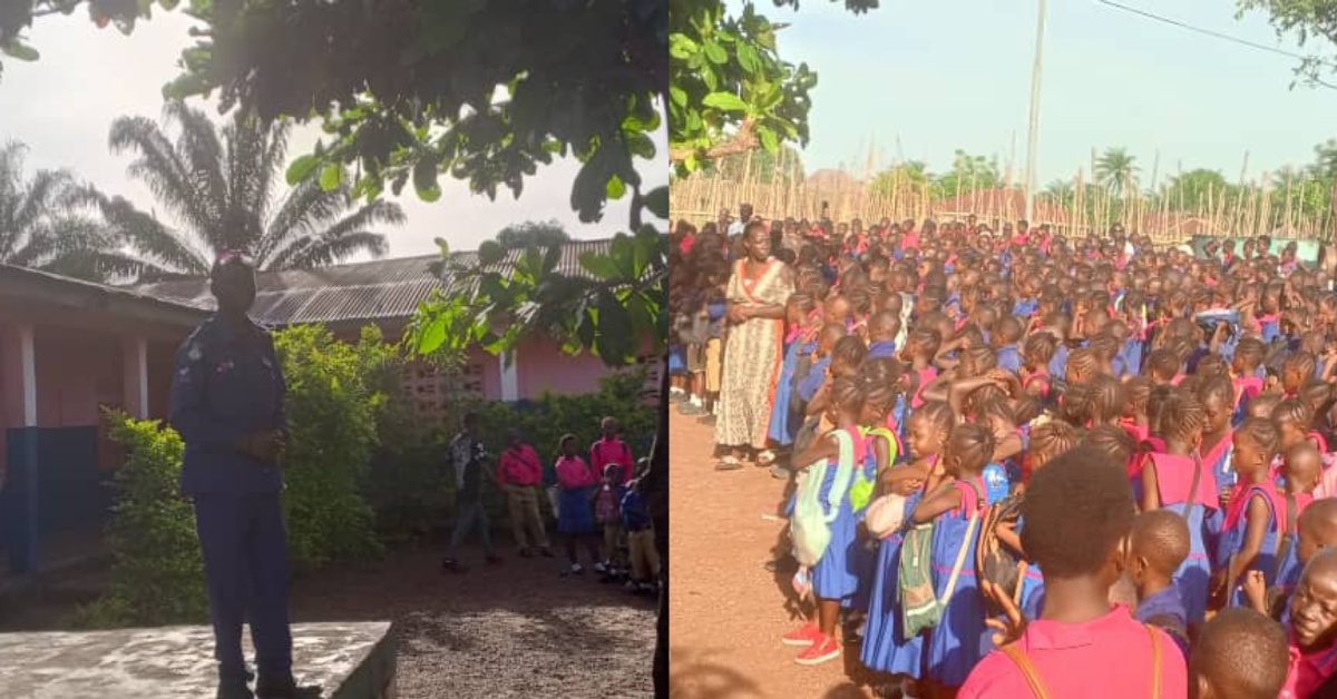 Magburaka Police Sensitise Students on Sexual Offences Act and Other Youth Issues