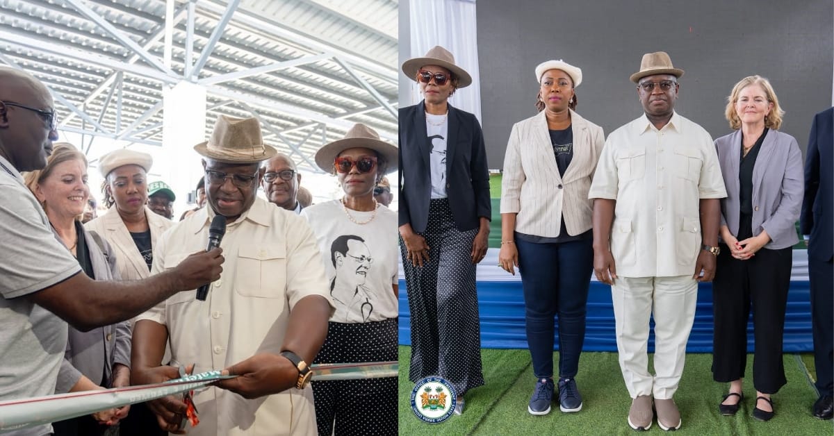 President Bio Commissions 120-Bed Maternal Center of Excellence in Kono