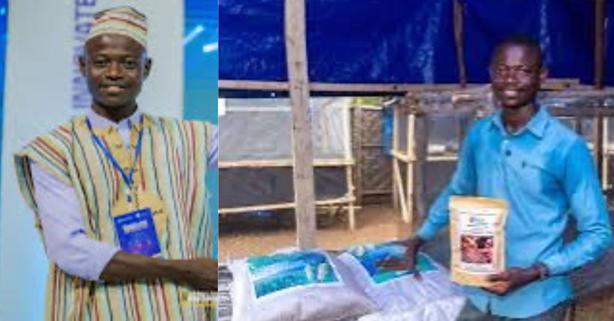 Sierra Leonean Innovator Turns Food Waste into Organic Fertilizer and Livestock Feed Using Insects