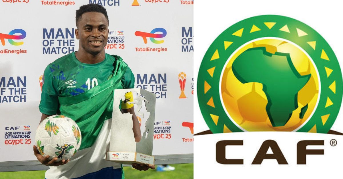 Sierra Leone U-20 Striker Nominated for 2025 CAF Young Player of the Year