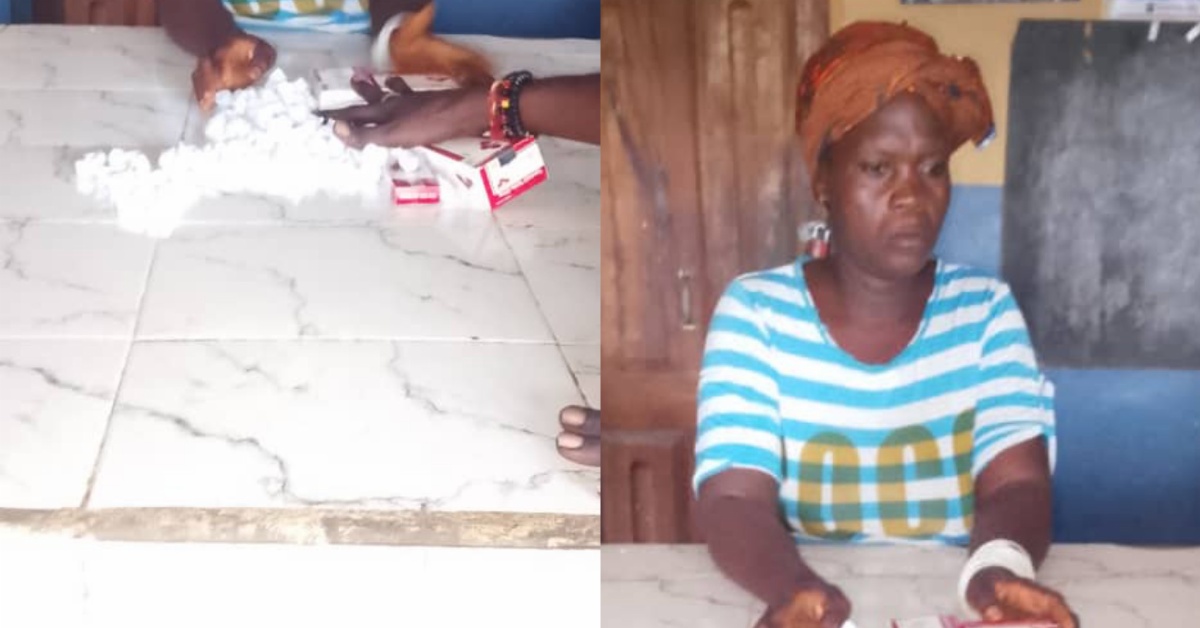 Elderly Woman Apprehended With Drugs in Moyamba