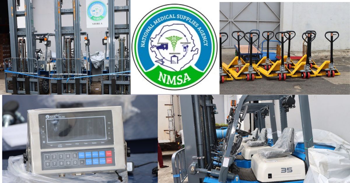 Medical Supplies Agency Receives Warehouse Handling Equipment to Strengthen Operational Capacity