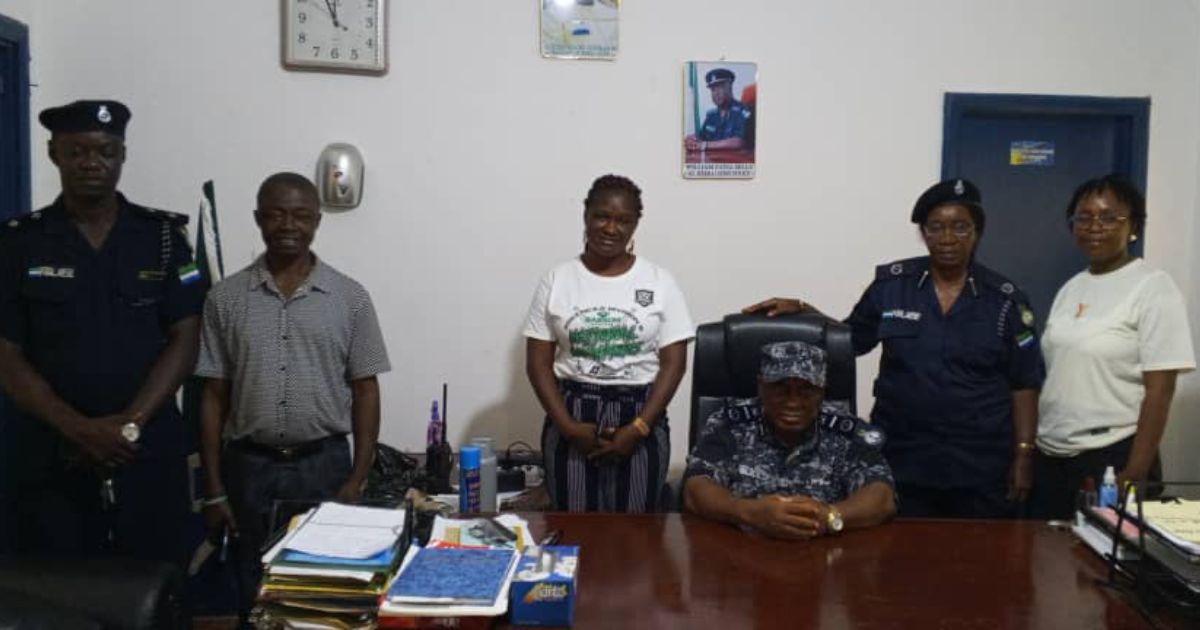 Police in Moyamba Arrest Man with Two Wraps of Suspected Cannabis