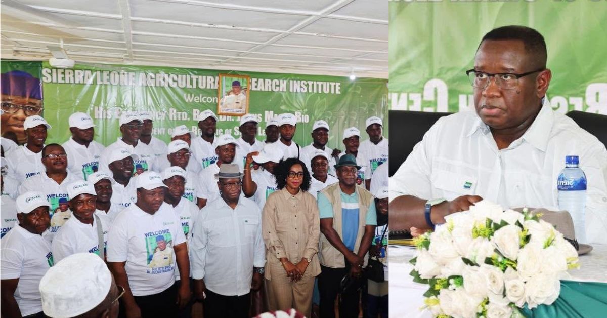 President Bio Visits Rokupr Research Center to Promote Feed Salone Agenda