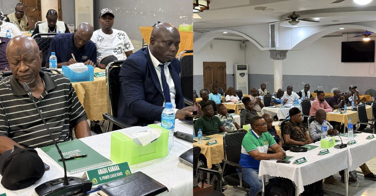 CAF Safe Stadium Initiative Workshop Kicks Off in Bo City
