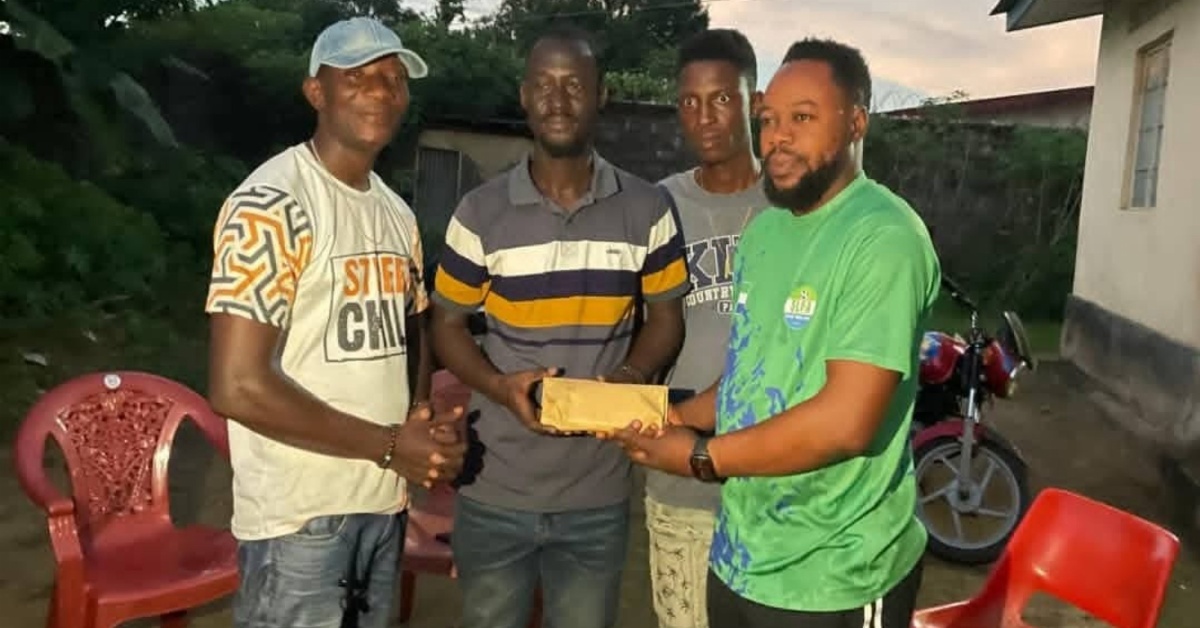 SWASAL North Receives Support from Shebora Samba Kamara