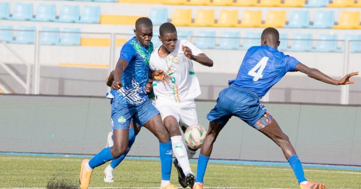Senegal and Sierra Leone Battle to 1-1 Draw in U-17 AFCON Qualifiers