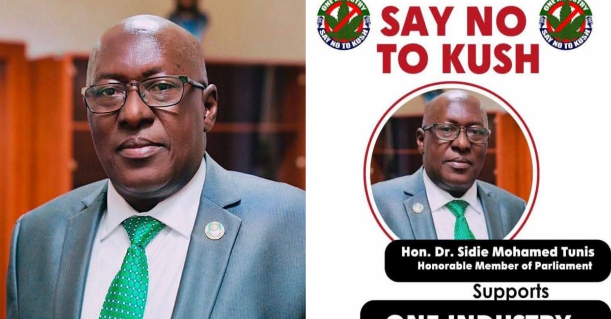 Ex-ECOWAS Parliament Speaker Sidie Mohamed Tunis Donates US$50,000 to Support National Campaign Against Drug Abuse