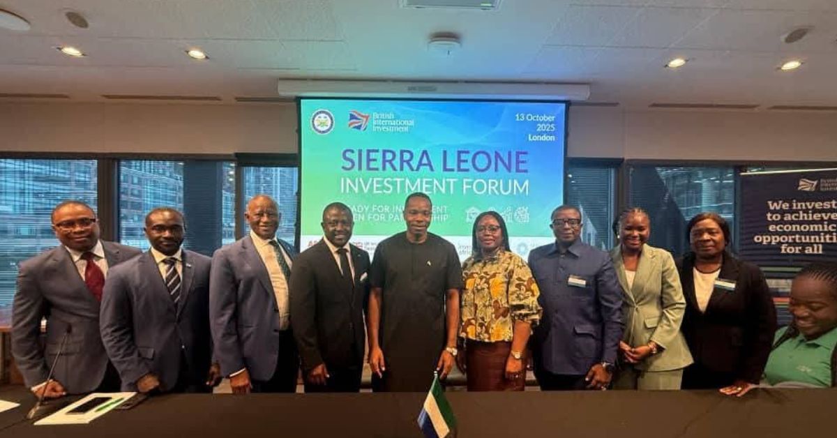 Sierra Leone Attracts Nearly $2 Billion in Foreign Investment, Says Chief Minister Sengeh