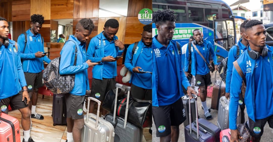 Leone Stars Arrive in Monrovia Ahead of Burkina Faso Clash