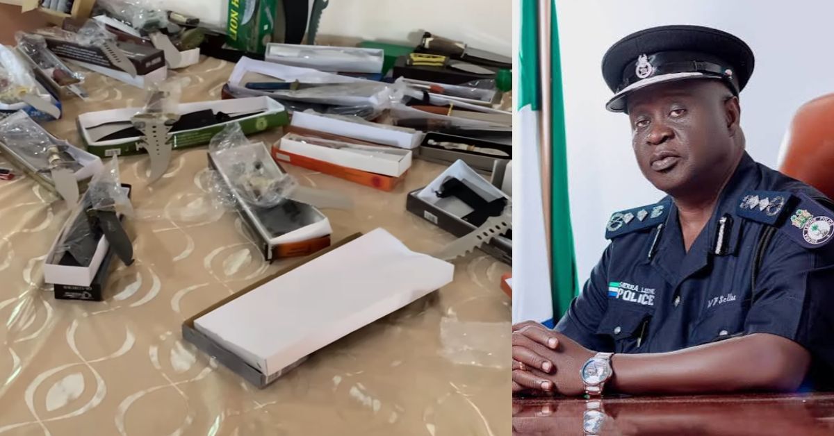 Police Intercepts Over 4,000 Assorted Weapons at Water Quay Port