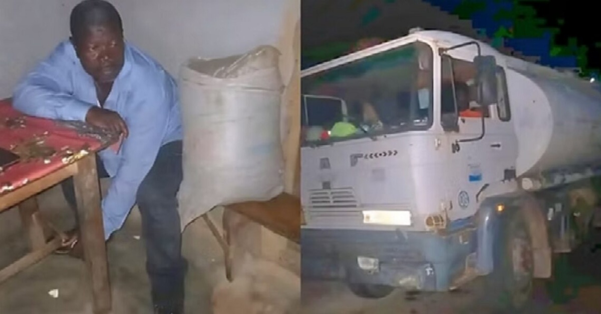 Tanker Intercepted at Wanjama Checkpoint Loaded with Suspected Cannabis