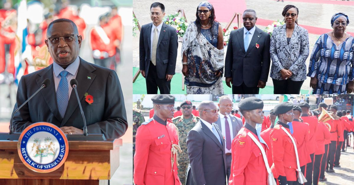 UN Commemorates 80th Anniversary in Sierra Leone With Wreath-Laying Ceremony