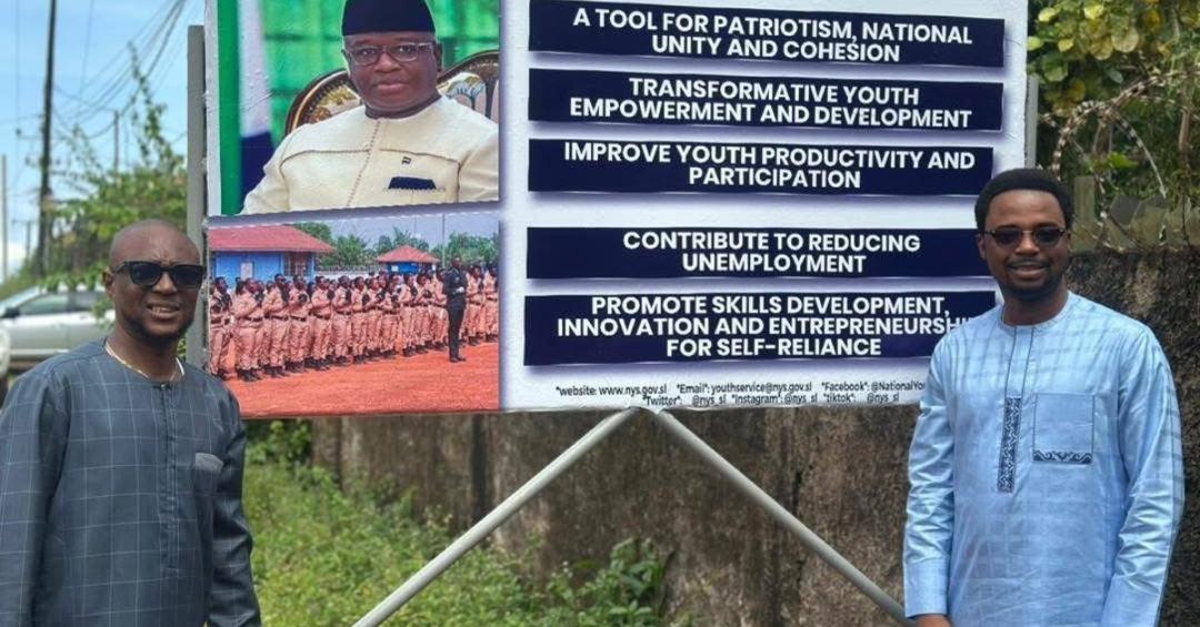 Minister Sannoh Visits National Youth Service, Urges Team Unity