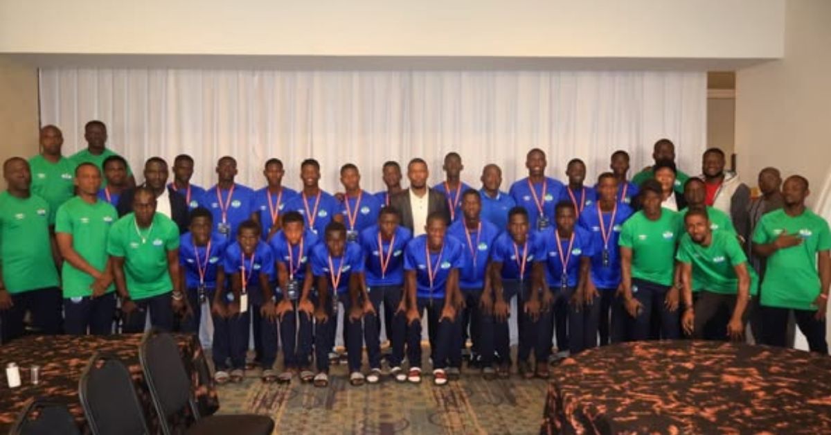 CAF Hold Arrival Meeting with Sierra Leone U-17 Delegation