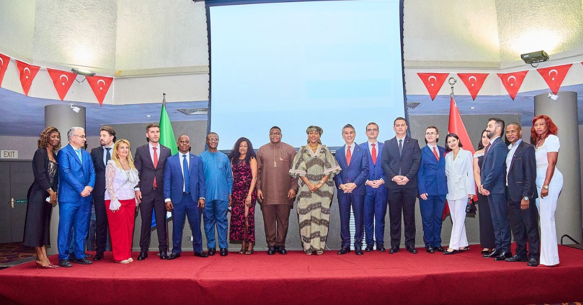 First Lady Fatima Bio Graces Türkiye’s 102nd Republic Anniversary Celebration in Freetown