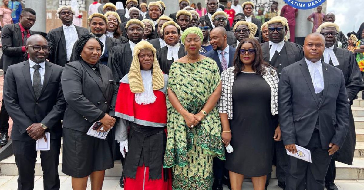 First Lady Fatima Bio Opens 2025/2026 Judicial Year in Bo and Pujehun Districts
