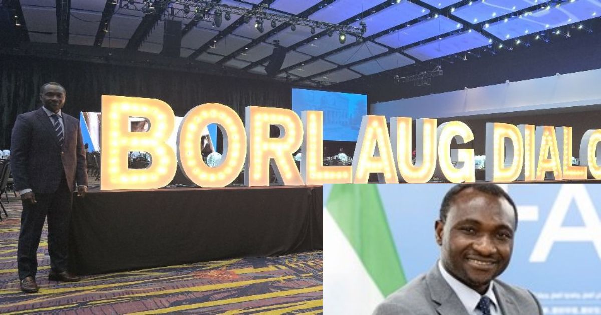 Agriculture Minister Showcases ‘Feed Salone’ Strategy at World Food Prize Forum in US