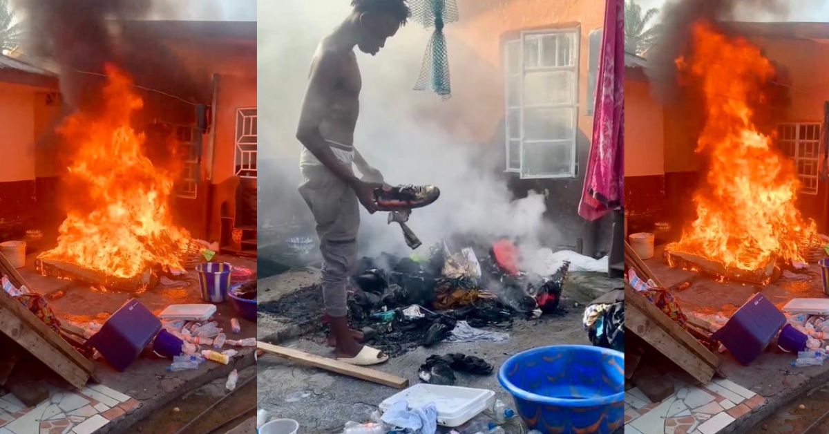 Mother Sets Son’s Belongings on Fire Over His Dream to Become Musician
