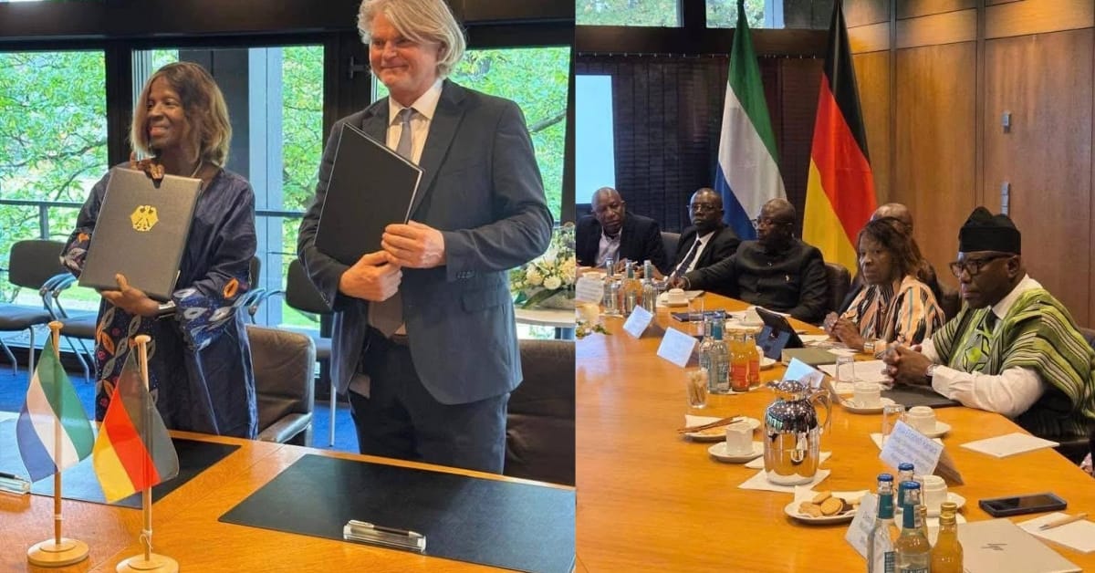 Sierra Leone Secures €28.2 Million German Grant to Strengthen Health and Energy Sectors