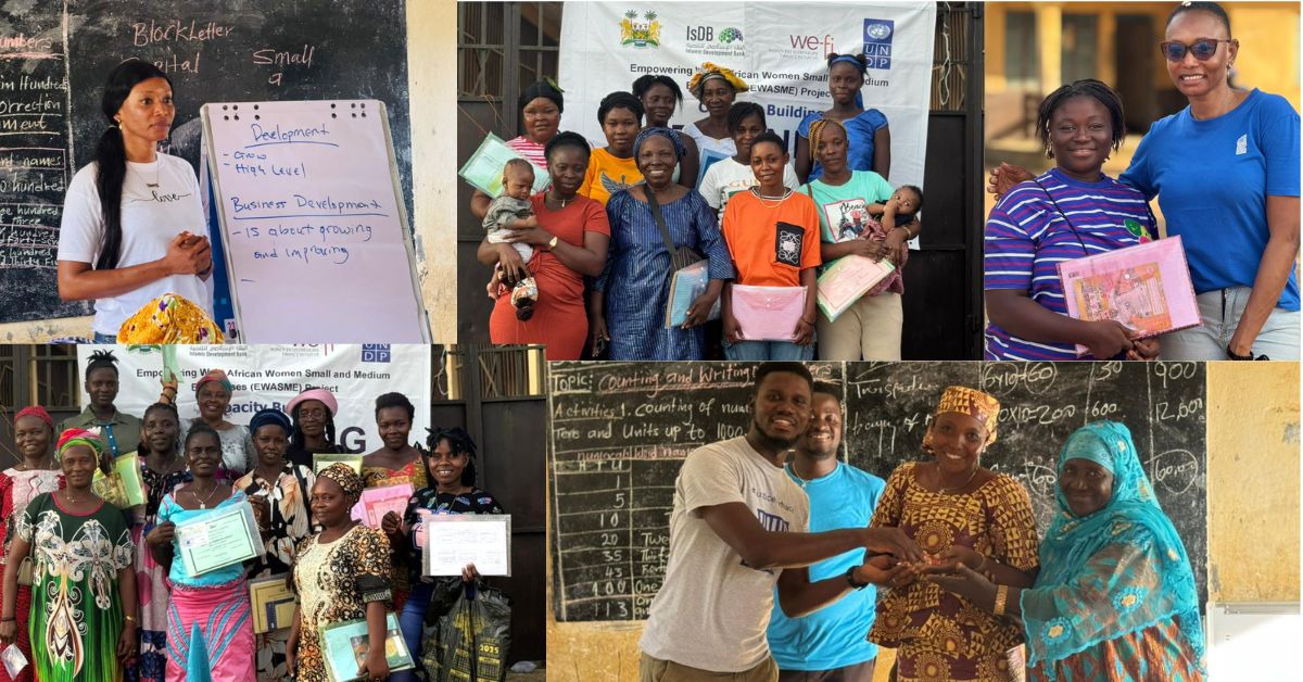 UNDP Trains 100 Women Entrepreneurs Through EWASME Project in Sierra Leone